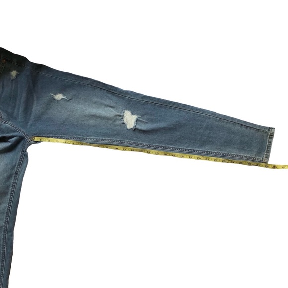 NEW High Rise Skinny Jeans Distressed Blue Size 6 Wild Fable NWT - Picture 12 of 14